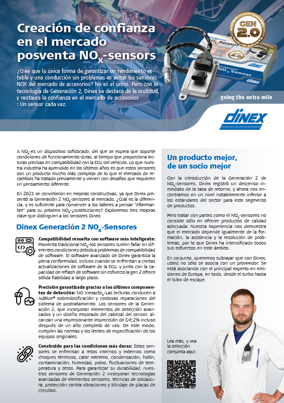 NOx-Sensoren: Vertrauen im Aftermarket schaffen